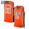 Dječji NBA Dres Los Angeles Clippers Personalizirani Nike 2025-26 City Edition Naranča Swingman